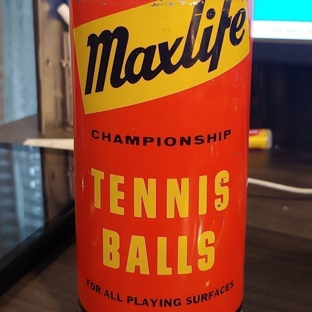𝅺vintage Dunlop Maxlife Tennis Ball New in Can